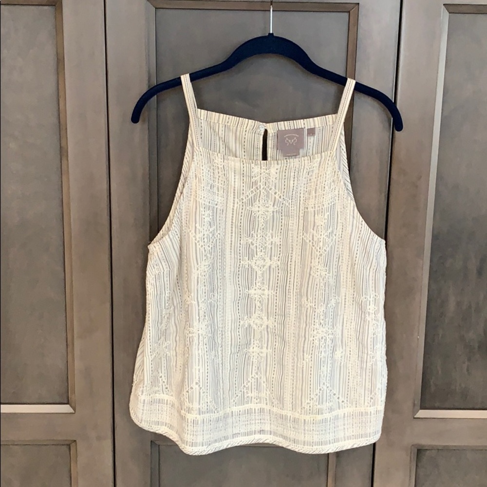 VanessaVirginia cotton top.